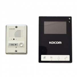 KOCOM 4.3″ Color Handsfree Video Kit Expandable