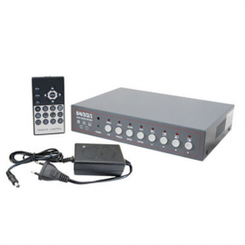 8 Channel Colour Duo Page Quad with AC Adaptor