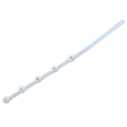 5 Line Flat Bar Angle White