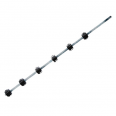 6 Line Round Bar Galvanised