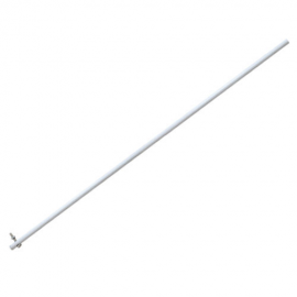 Stay 600mm Galvanised Powder Coated White