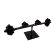 6 Line Low Profile Black